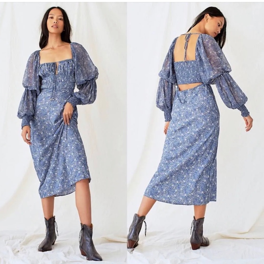 FREE PEOPLE AGLOW DRESS